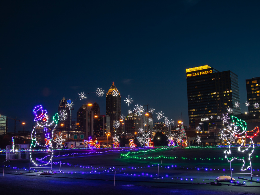 Atlanta Festival of Lights (Dec. 4 - Jan. 10) - Atlantic Station