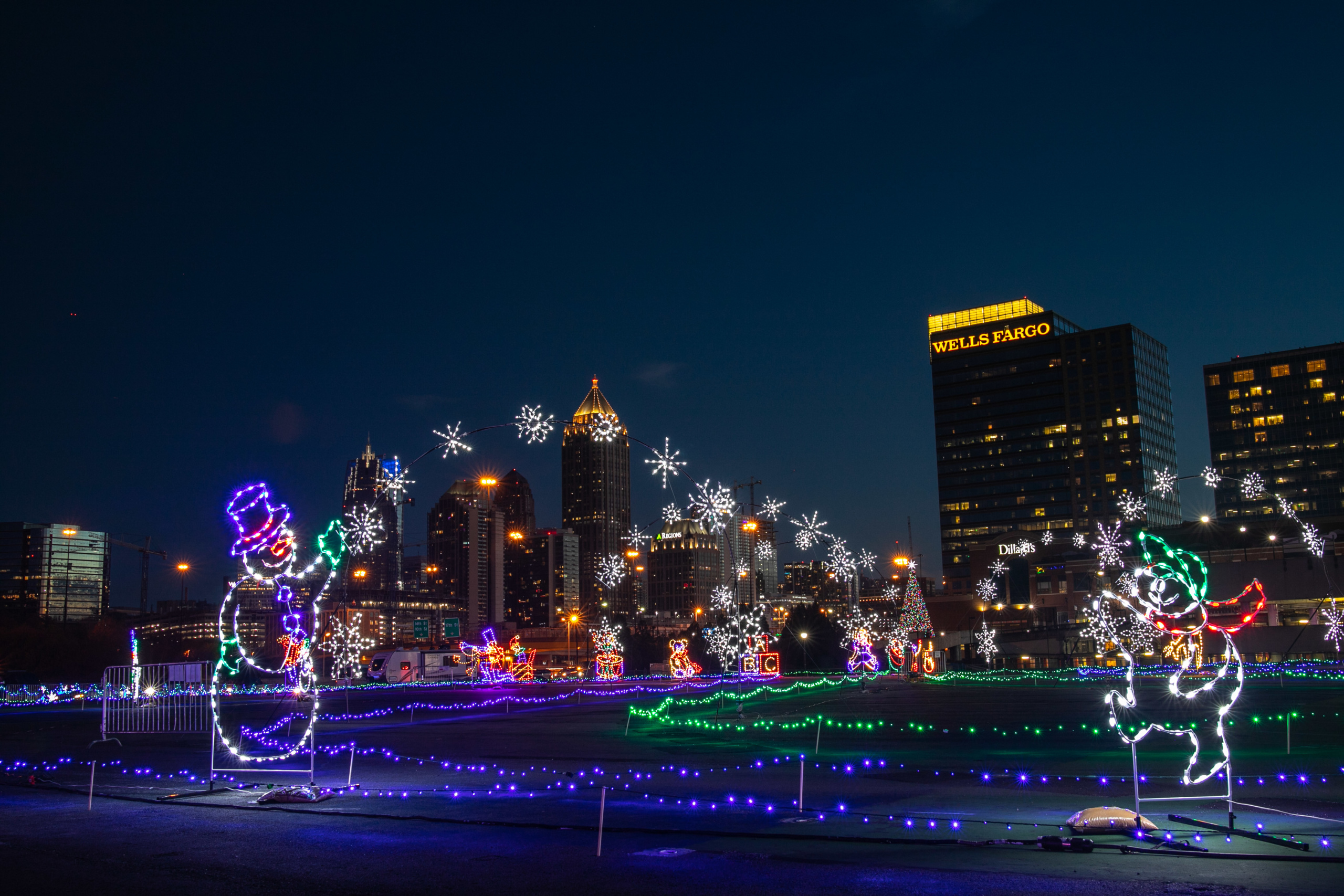 Atlanta Festival of Lights (Dec. 4 Jan. 10) Atlantic Station