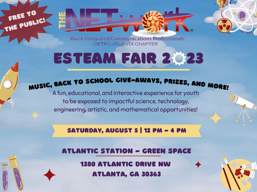 The 2023 NETwork ATL eSTEAM Back to School Fair Atlantic Station